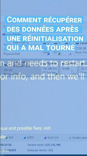 Comment récupérer des données après avoir réinitialisé un ordinateur à ses paramètres d'usine #short