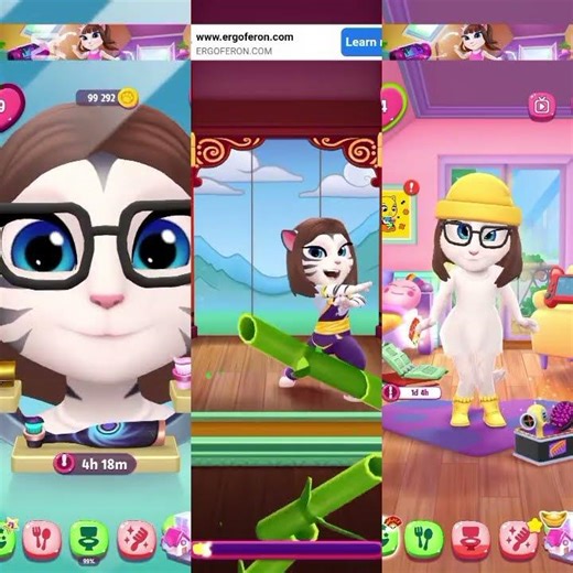 Tom Angela 2 😱 TOP 2 in 10 Seconds!