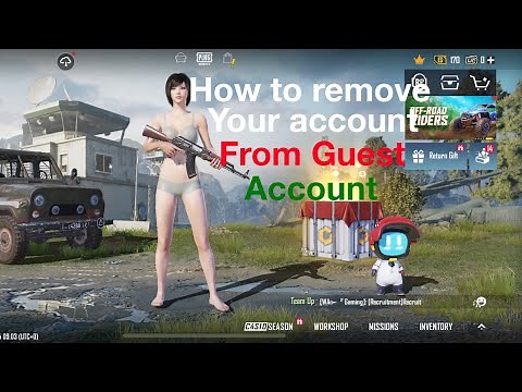 How to remove your account from guest account