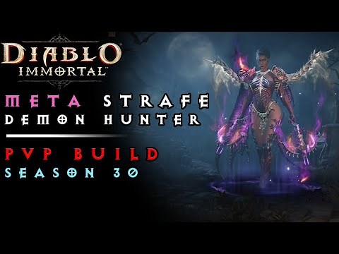 Diablo Immortal: (PvP) Meta Strafe Demon Hunter Build - Season 30 (2024)