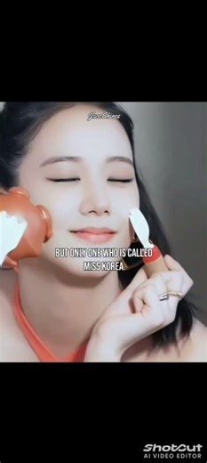 Among countless K-pop visuals, only one is honored as Miss Korea. 💬✨ #jisoo #blackpink