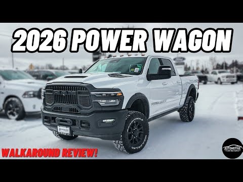2026 RAM 2500 POWER WAGON! | *Full Walkaround Review* | The BEST HD Truck?!