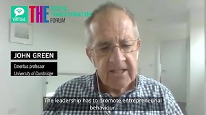 🔴 Now LIVE at the Digital Transformation Forum: "The whole culture of the university has to be entrepreneurial." Emeritus professor John Green @Cambridge_Uni and life fellow @QueensCam stresses the importance of building a spirit of enterprise through staff, leadership and students. https://bit.ly/2TcW5Sz #THEDigitrans | Times Higher Education