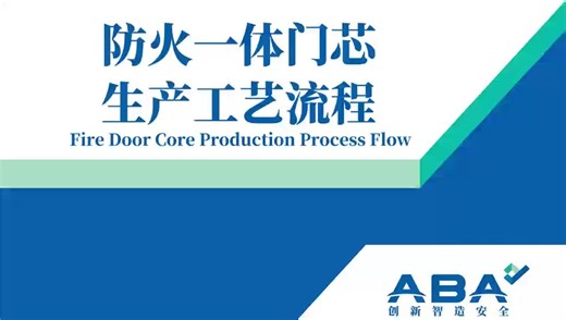 ABA's Integrated Fireproof Door Core: Lightweight, Strong, and Non-toxic | ABA Advanced Material Co.， Ltd posted on the topic | LinkedIn