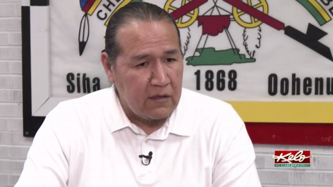 Sitting down with the Cheyenne River Sioux Tribal chairman