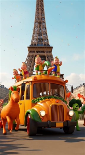 Dance Along to the Wheels on the World!