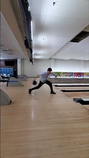 Bowling Practice from the Side Angle | Improving Form & Release