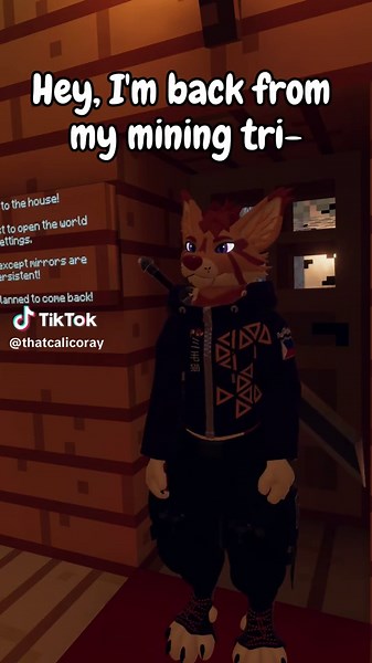 Stealing Diamonds in VRChat and Minecraft