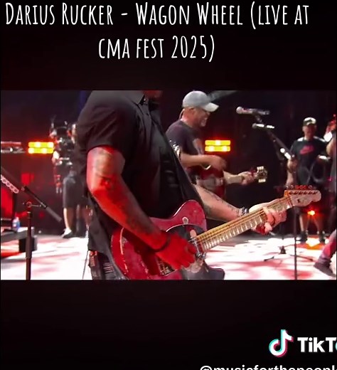 Darius Rucker Performs 'Wagon Wheel' Live at CMA Fest 2025