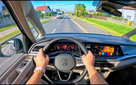 第一视角™2023大众T7 Multivan试驾 [2.0 TDI 150HP]  #1861