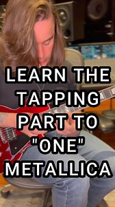 16K views · 239 reactions | Learn the two hand guitar tapping part to the guitar solo in one by Metallica with this guitar lesson #guitar #guitarist #guitarplayer #guitarlessons #guitarsolo #guitars #guitarsdaily #guitaristsofinstagram #guitarists #guitarlesson | LVL UP GTR | Facebook