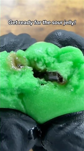 🩸🟢Would you scran this GLOOP-FILLED SHOCK BALL?!🟢🩸 #shorts