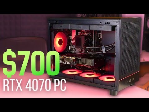 Building a $700 RTX 4070 Gaming PC