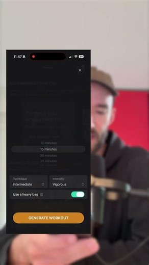 10 Minutes Boxing Workout With An App