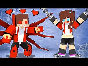 MAIZEN : JJ.EXE vs JJ`s GIRL - LOVE CURSE?! | Minecraft Animation - episode 2