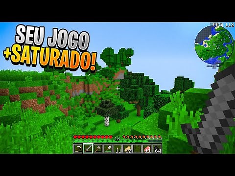 🔥 Como Deixar as Cores do Minecraft Java Mais Saturadas em Apenas 4 Minutinhos!