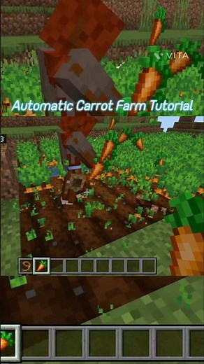 Minecraft Automatic Carrot Farm Tutorial | with @Ishqy_moes