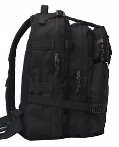 Military Tactical 29L Black Backpack
