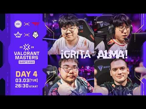 VALORANT Masters Santiago 2026 - Swiss Stage - Day 4