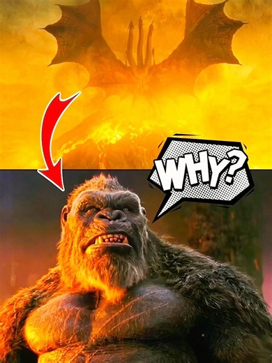 Why Did Kong Ignore Ghidorah's Signal? #godzilla #Kong #shorts
