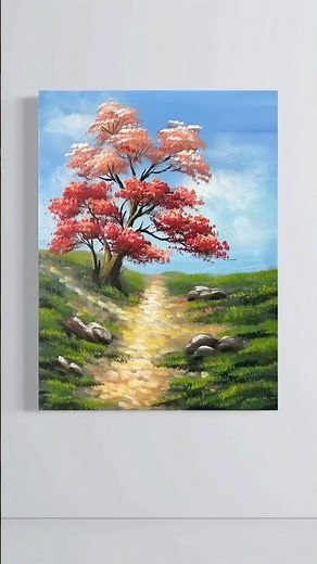 Turn a Blank Canvas Into Beautiful Scenery 🎨