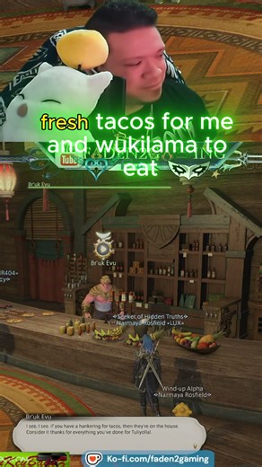 Final Fantasy XIV - On the House Tacos lets go XD.