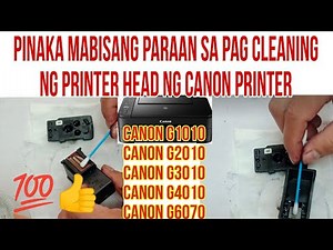 How to open and clean the Canon Printer head Problem (FIXED 💯)