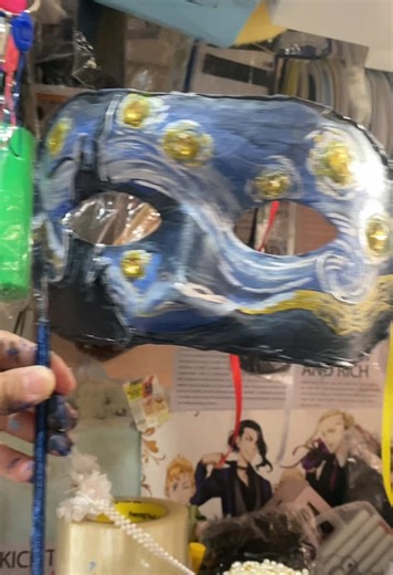Create a Stunning Starry Night Mask for Prom