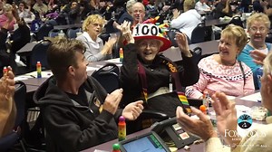 14K views · 451 reactions | Today we had the honor of celebrating Virginia's 100th Birthday at Bingo! Virginia was here playing Bingo at #Foxwoods the day we opened our doors in 1992 and couldn't think of a better way to ring in this milestone. Please join us in wishing her a very Happy Birthday!  | Foxwoods Resort Casino | Facebook