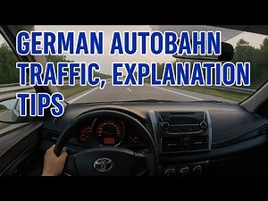German Autobahn Explained – Tips for Driving in Germany | POV Driving