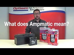 OptiMate: What does Ampmatic mean?