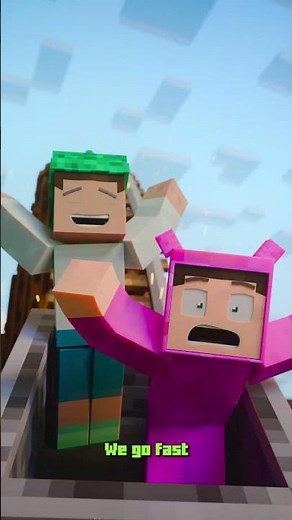 Mine Cart Rush | Minecraft Song