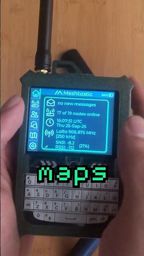 Accessing Maps on the Spec5 Ranger: First Steps - #spec5 #howto #hamradio #loramesh #spec5ranger