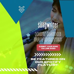 Get your song on our new Spotify playlist by submitting it here ⬇️ https://americansongwriter.com/indie-song-submission/?utm_source=facebook&utm_medium=organic&utm_campaign=indieplaylistorganic&utm_id=indieplaylistorganic | American Songwriter News