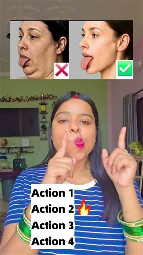 Face Exercises to Lose Face Fat Fast | Slim Face & Define Jawline