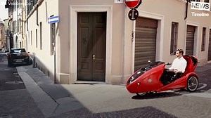 402K views · 6.6K reactions | 人のエネルギーを日常の移動手段に 環境に優しい車型自転車が登場しました。 indiegogoリンク https://www.indiegogo.com/search#/?q=cabriovelo | TIMELINE - タイムライン | Facebook