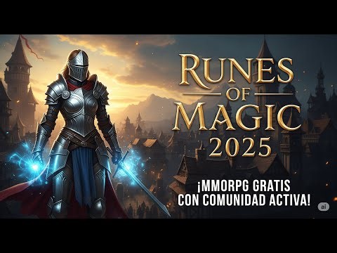 Runes of Magic MMORPG- Aprendiendo a ser un Druida 🐻 XD