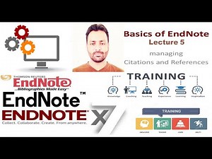 EndNote Tutorial 5| EndNote Library Management, Creating Sub-Folders etc.