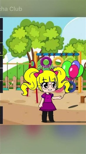 Caillou Rosie & ‪@BrytonJones-6063‬ Balloons 🎈 Gacha Club #gachaclub