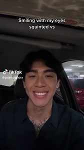 Exploring Facial Expressions: Squinted Smiles vs. Not