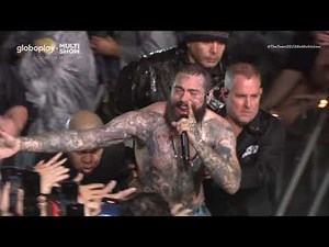 Post Malone, Swae Lee - Sunflower | Live at The Town (Brazil) 2023 [4K]