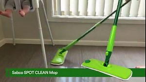 15K views · 26 reactions | ⛔️ Everyday little mess around the house? Use our Spot Clean Mop, always ready to go when you need it!  Perfect for timber, concrete or tiles.  With a powerful microfibre pad cleans even without chemicals.  Machine washable pad.  Grab a DEAL, 30% OFF in your local Woolworths! (offer valid 22.09.21 - 28.09.21) | Sabco Australia | Facebook