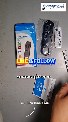 >> Remote Điều Khiển Máy Ảnh 💥 💞 Wireless Remote Control JJC BTR-S1 for Sony (thay thế Sony RMT-P1BT) >> Giá tốt: 500.000 Đ | shopnhiepanh.vn
