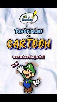 Te enseño como dibujar a PAPER LUIGI! fácil y rápido! #aprendiendoadibujar #art #papermario #dibujo