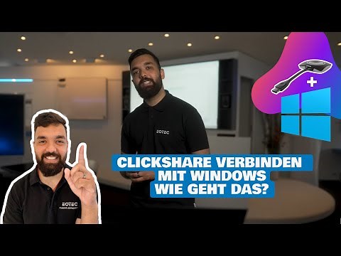 ClickShare verbinden mit Windows - Wie geht das?