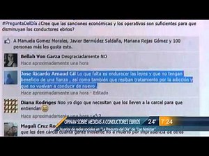 Las Noticias - Las Noticias - Opinan en redes sociales sobre medidas hacia conductores ebrios
