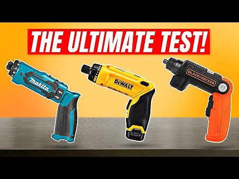 Best Cordless Screwdriver [2025 ]- Top 5 Best Electric Screwdrivers You Can Buy