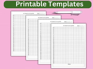 19 Column Ledger Book: Small Business Spreadsheet (digital Download) - Etsy Australia