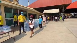 10K views · 438 reactions | The Buddhist Monk in Thailand distributing rice and necessary materials to Buddhists. | Buddhism For World Peace And Humanity | Facebook