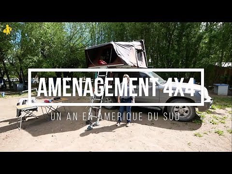 Aménagement 4x4 Toyota HDJ100 pour 4 : Road trip 1 an en famille: van tour vlog
